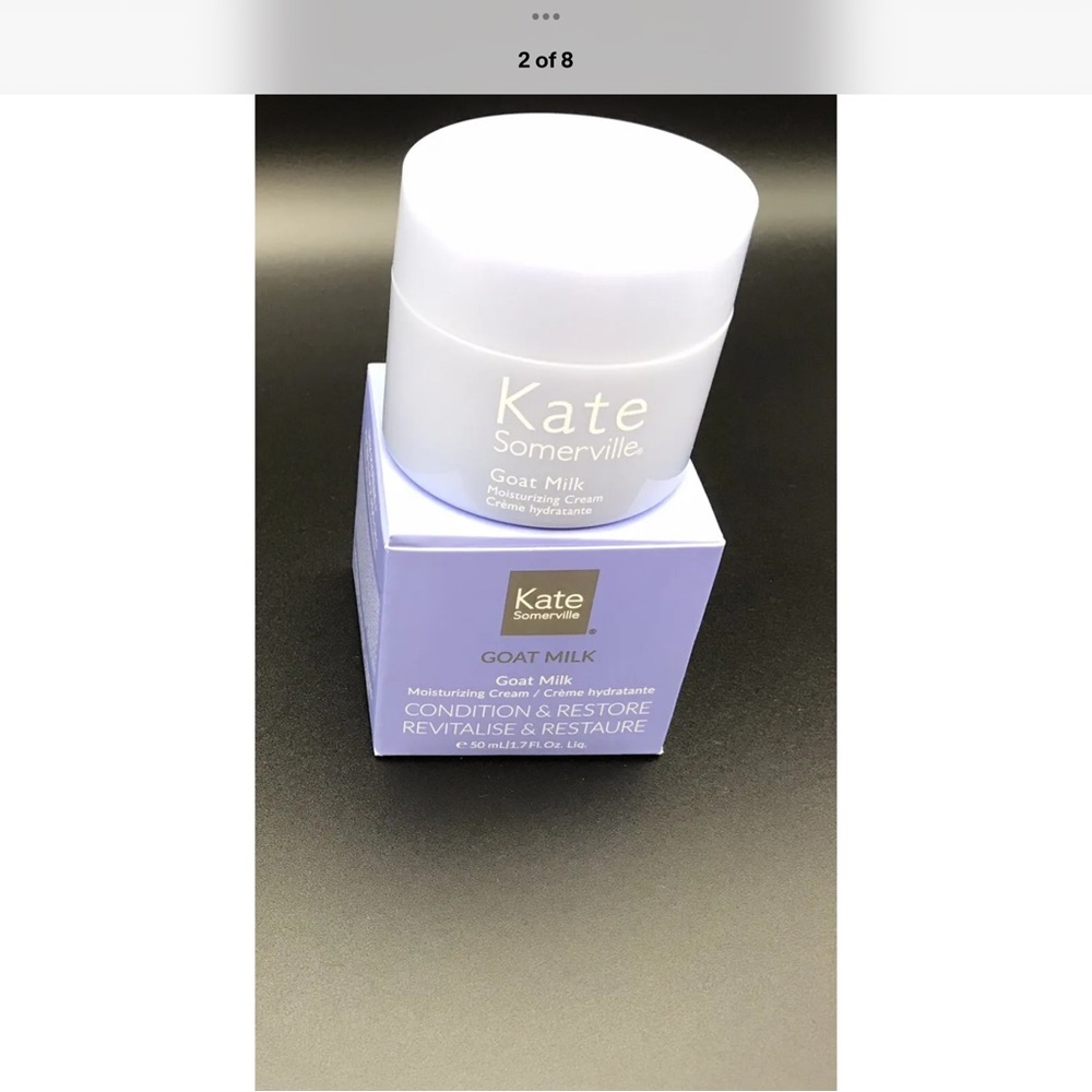 NWT 1.7 fl Oz  KATE SOMERVILLE GOAT MILK MOISTURIZING CREAM  CONDITION & RESTORE
